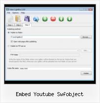 Javascript Video Program embed youtube swfobject