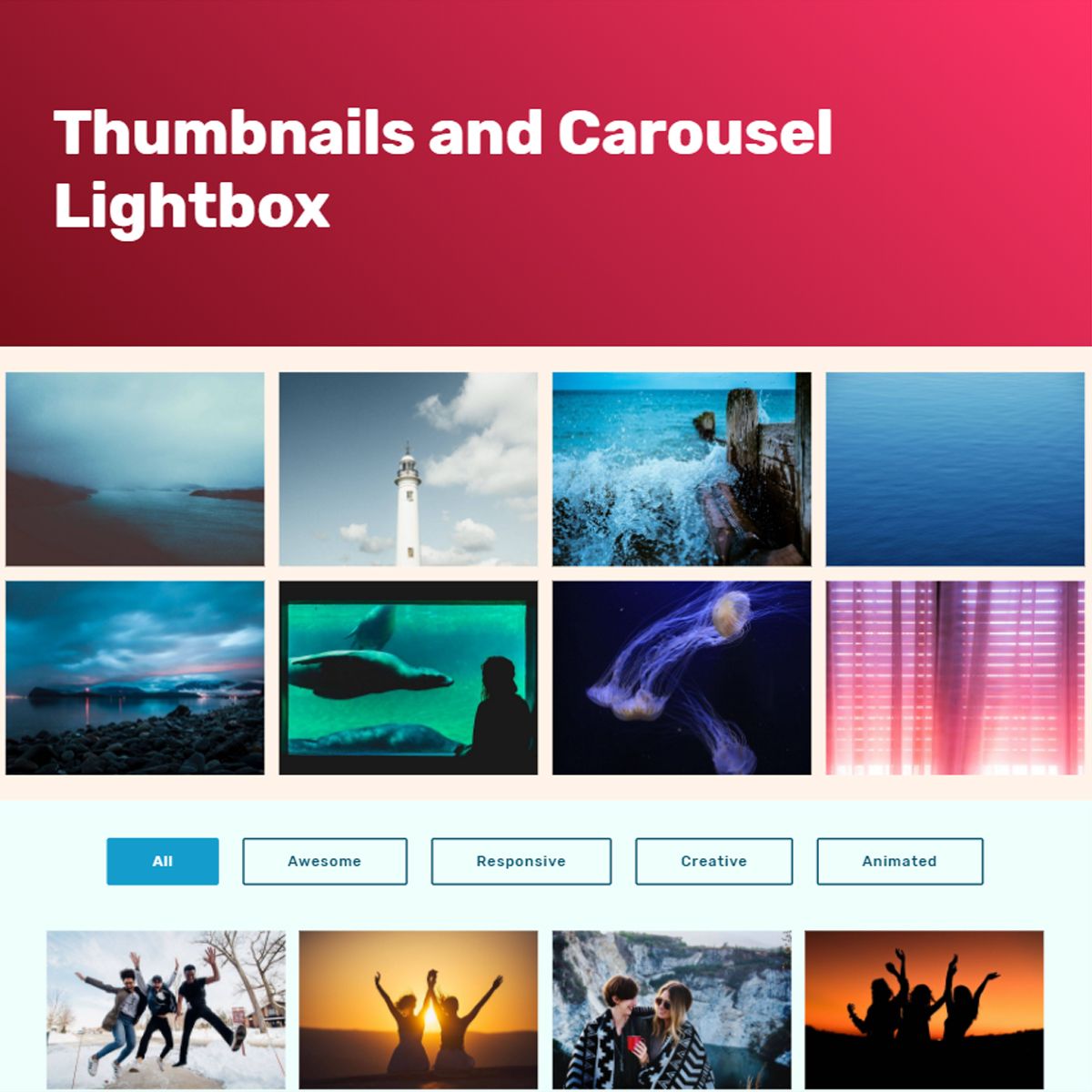 CSS Bootstrap Photo Carousel