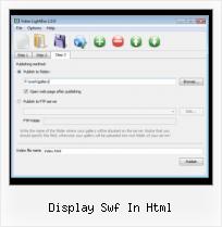 Asp Net SWFobject display swf in html