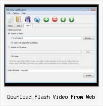 Javascript Video Script download flash video from web