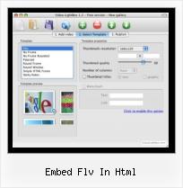 Add Vimeo to Email embed flv in html