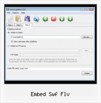 Put A Video on Your Website embed swf flv