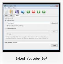 SWFobject Options embed youtube swf