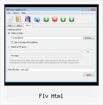 Video Javascript Examples flv html