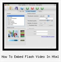 Put Myspace Video on Blog how to embed flash video in html