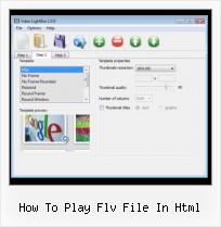 SWFobject Loads Twice how to play flv file in html