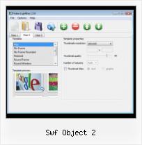 Embed FLV to HTML swf object 2