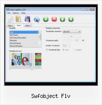 Video HTML Script swfobject flv